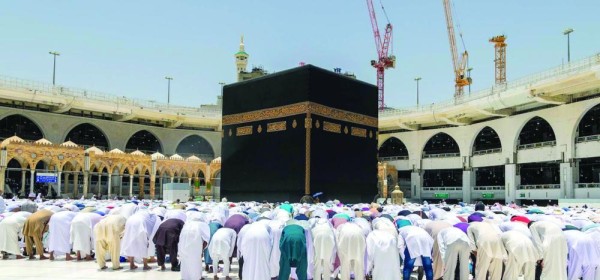 إنجاز صيانة الكعبة المشرفة قبل موعدها المقرر