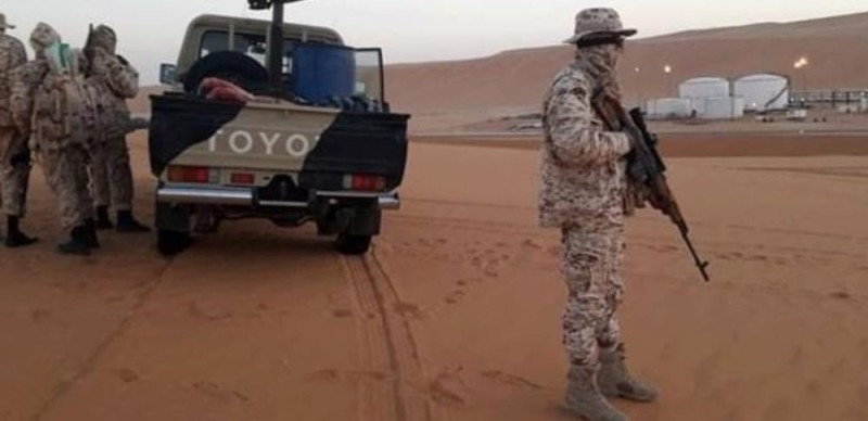 هجوم إرهابي على حقل نفطي جنوب شرقي ليبيا