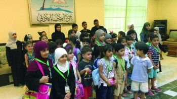 50 طفلا يتنافسون في برامج الأديب الصغير