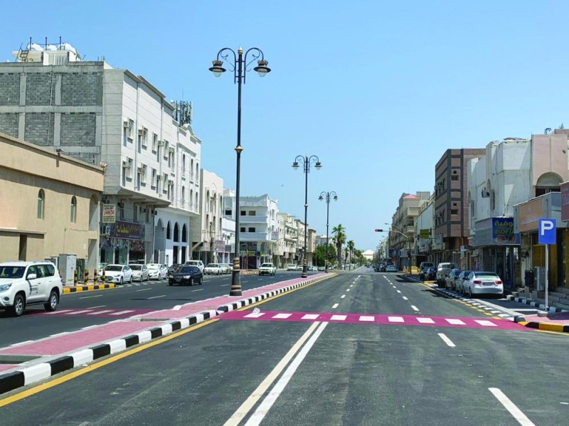 إعادة تأهيل وتطوير شوارع بالخبر الجنوبية