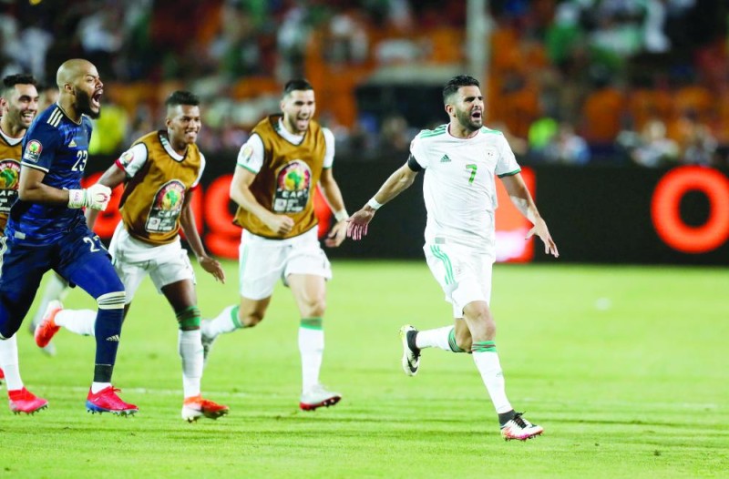 محرز: هدفنا التتويج باللقب