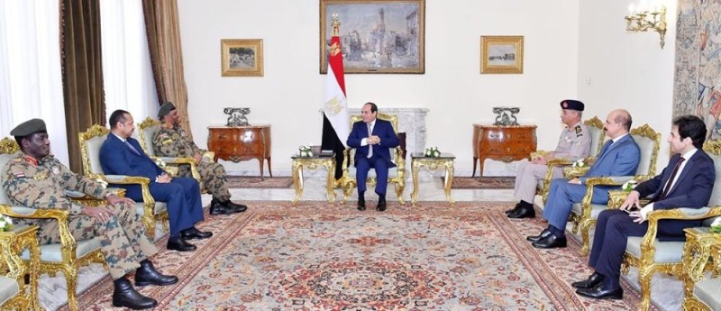 الرئيس المصري: ندعم أمن واستقرار السودان