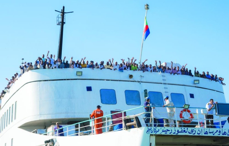 وصول 1633 حاجا سودانيا «بحرا»