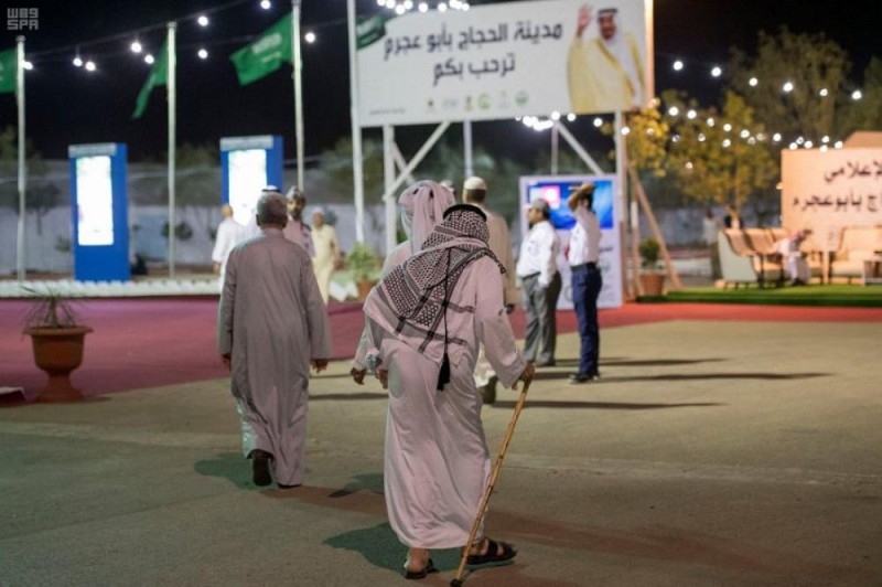 «أبو عجرم» تستقبل ألفي حاج يوميًا