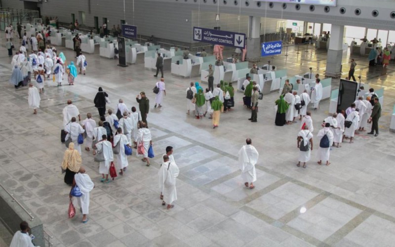 وصول 467 ألف حاج عبر جميع المنافذ