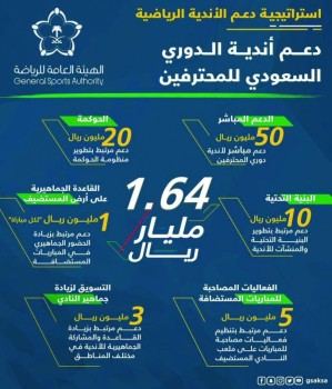 ولي العهد يدعم الأندية الرياضية بـ 2.5 مليار ريال