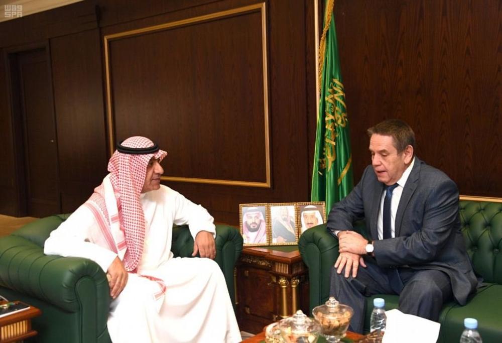 «الشبانة» يبحث التعاون الإعلامي مع السفير الروسي
