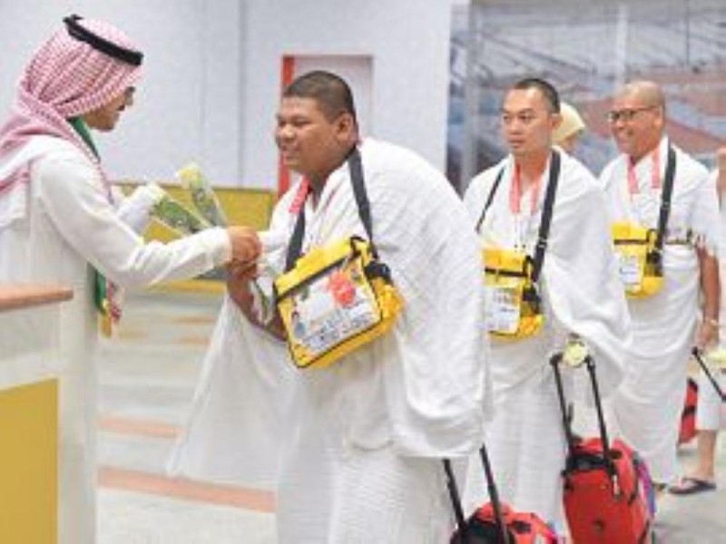 بالصور .. الحجاج في مكة «واحة النفس المطمئنة»