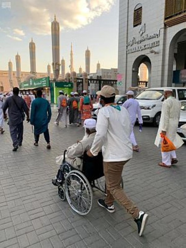 بالصور .. الحجاج في مكة «واحة النفس المطمئنة»
