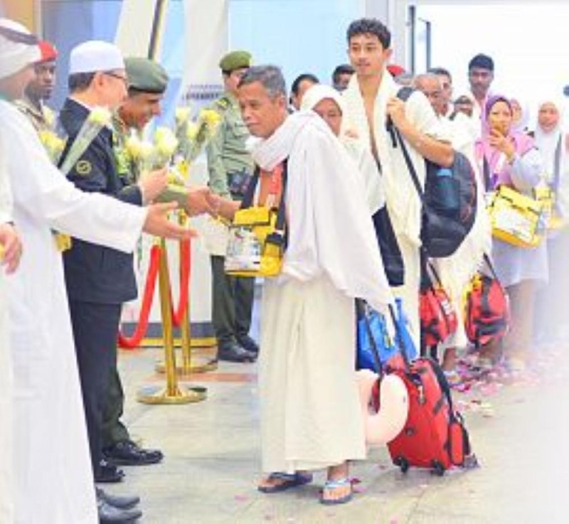 بالصور .. الحجاج في مكة «واحة النفس المطمئنة»