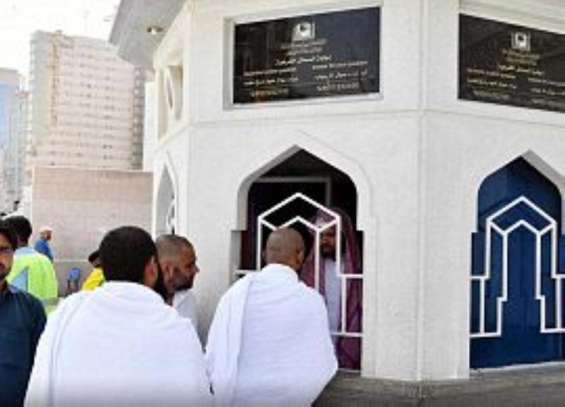 بالصور .. الحجاج في مكة «واحة النفس المطمئنة»