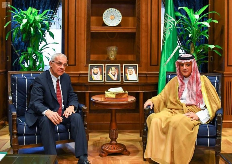 الجبير يستقبل سفراء التشيك وإسبانيا والبرازيل