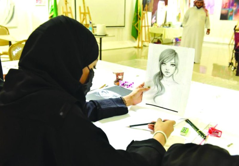 «السعودية للفنون التشكيلية» تختتم مبادرتها «صيف جسفت»