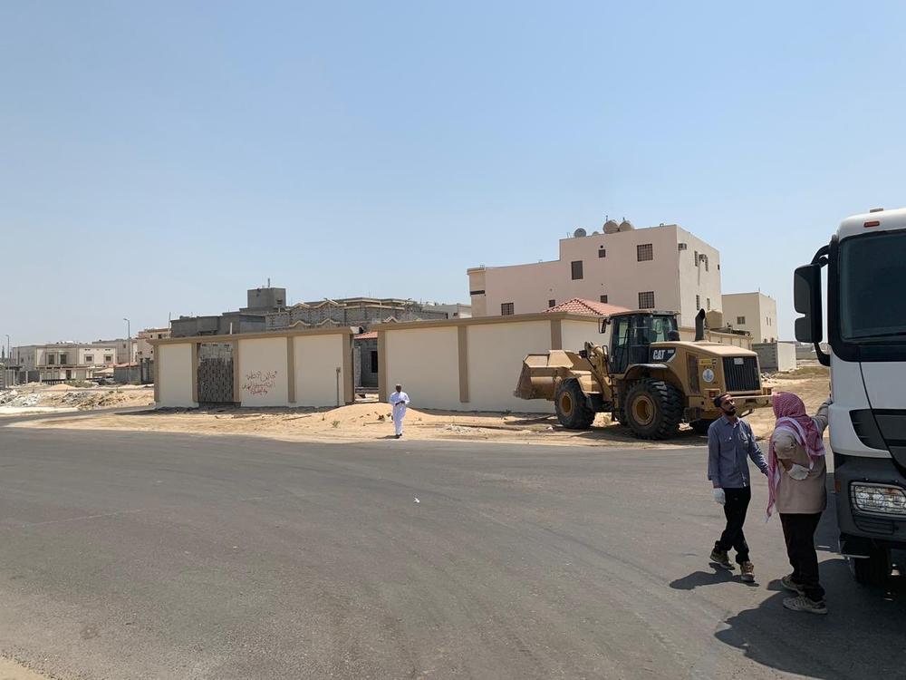 إزالة تعديات بضاحية الملك فهد بالدمام