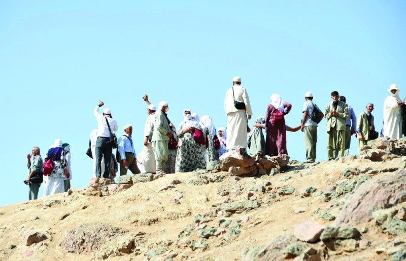 حجاج من فوق جبل الرماة: الخدمات تفوق الوصف