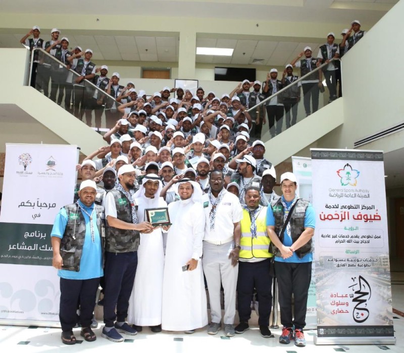 ورشة تدريب لمتطوعي هيئة الرياضة في مسك الخيرية