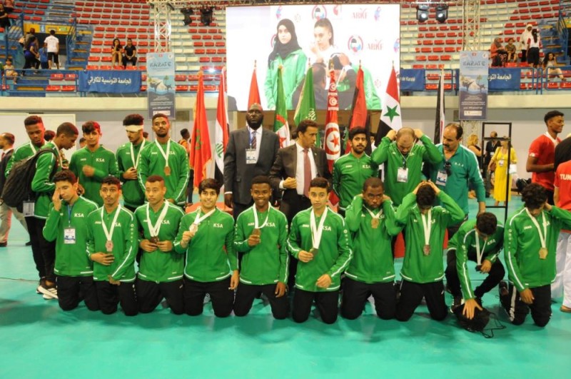 الكاراتيه السعودي يحصد 