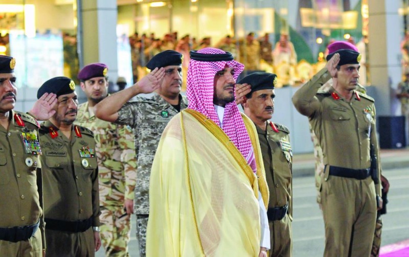 وزير الداخلية يرعى الحفل السنوي لاستعراض قوات أمن الحج