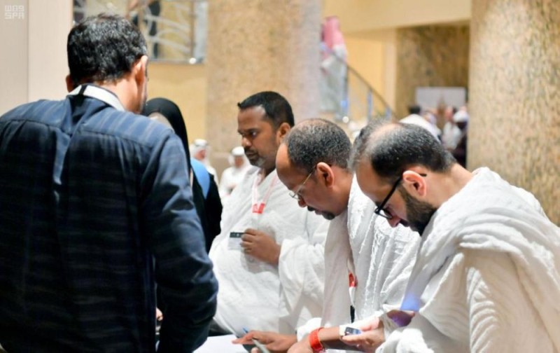 وصول 1134 حاجًا من ضيوف خادم الحرمين إلى مكة 