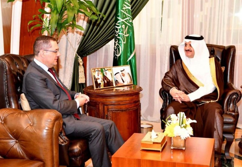 أمير الشرقية ينوه بالعلاقات الاستراتيجية مع إيرلندا