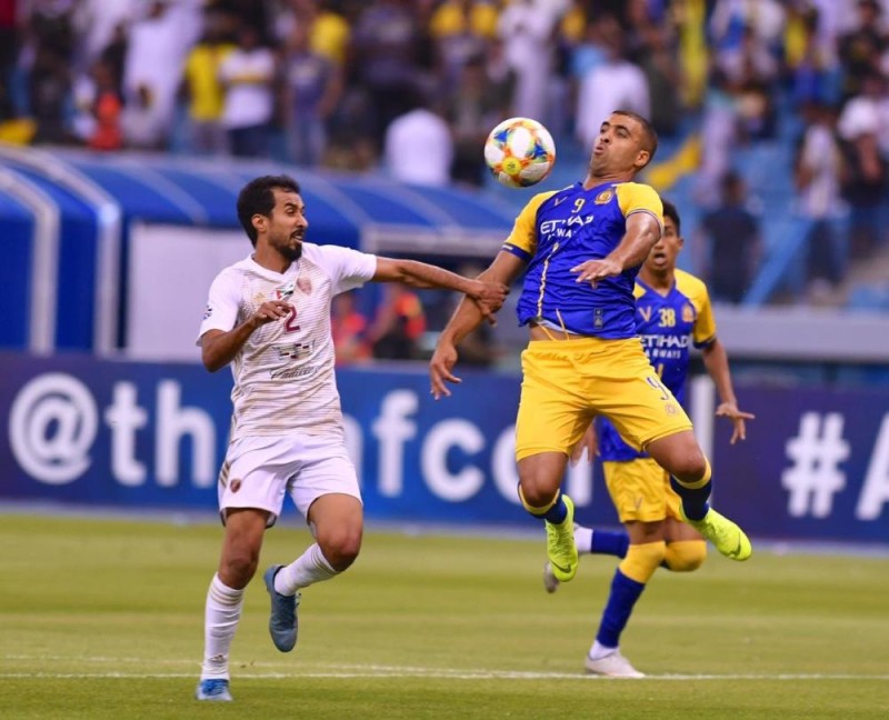 النصر يتعثر بالتعادل مع الوحدة الاماراتي