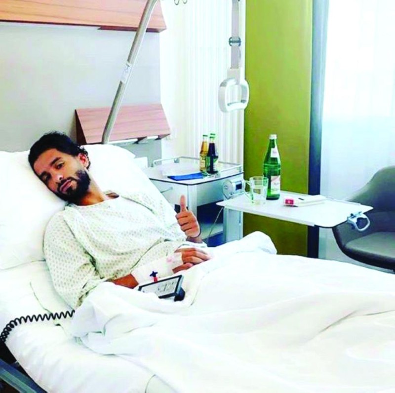 جراحة ناجحة لشهري الرائد في ألمانيا