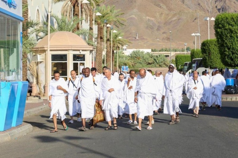 نجاح تفويج ضيوف الرحمن من المدينة لمكة