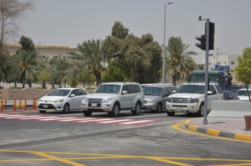 بالصور .. افتتاح نفق طريق الملك عبد العزيز