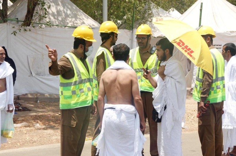 الدفاع المدني يعلن نجاح خطة تصعيد الحجاج إلى عرفة