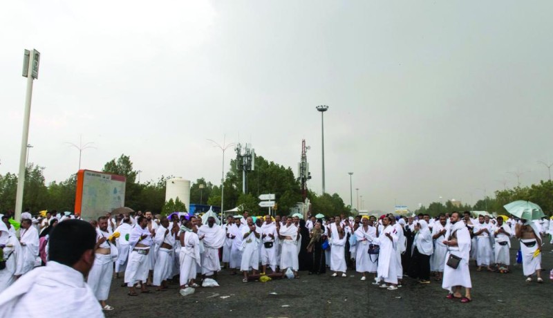 أمطار على المشاعر المقدسة