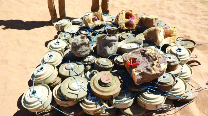 «مسام» ينتزع 965 لغما «حوثيا» في أسبوع