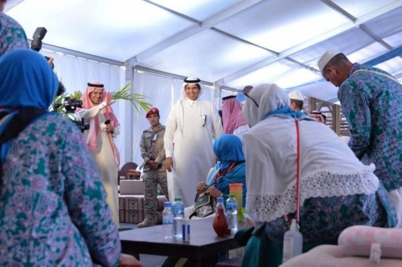 مغادرة أول رحلة للحجاج عبر مبادرة «إياب»