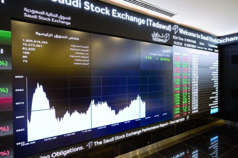 %0.3 تراجعا في سوق الأسهم بعد إجازة العيد