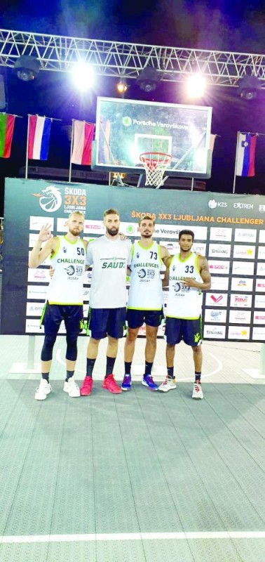 فريق جدة «3x3» يحقق برونزية سلوفينيا