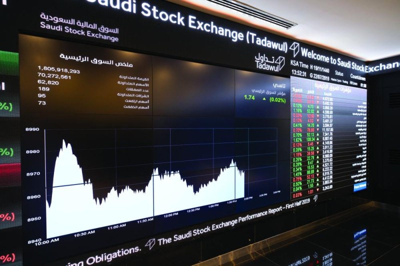 %0.3 ارتفاعا في سوق الأسهم