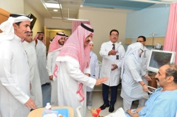 أمير حائل: تطور الخدمات الطبية لراحة المرضى