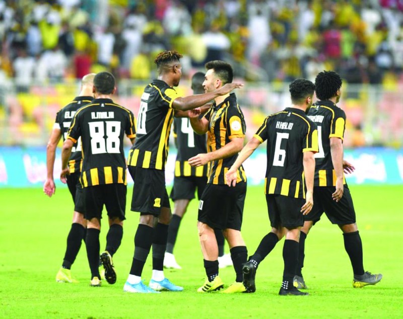 الاتحاد يحطم صمود الرائد بثلاثية