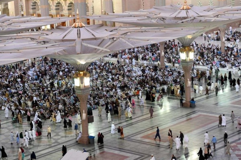 وصول 401 ألف حاج إلى المدينة المنورة