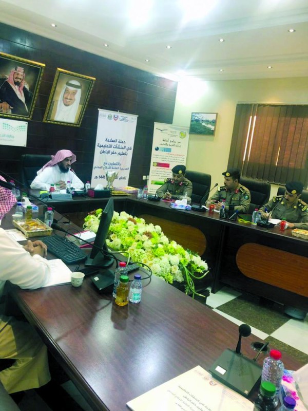 إطلاق حملة «السلامة التعليمية» بحفر الباطن