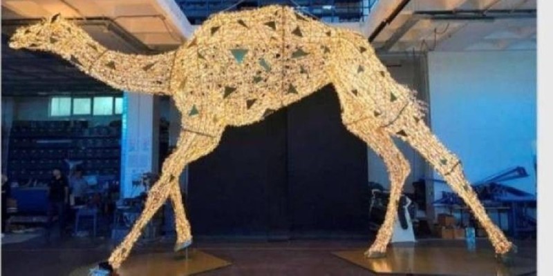 أكبر مجسم سعودي للهجن في «جينيس»