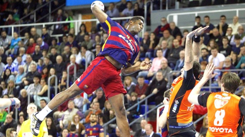 Fans support for Barcelona