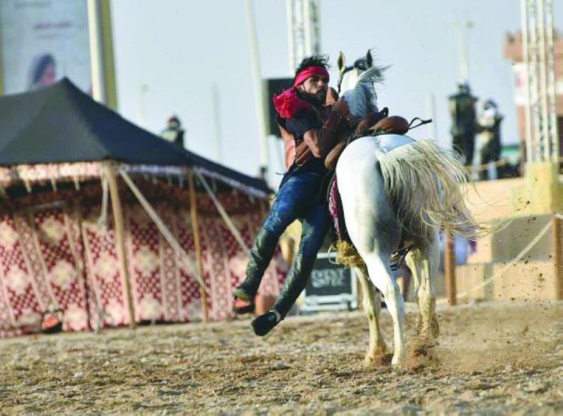 «فرسان المملكة» يتألقون في «سوق عكاظ»