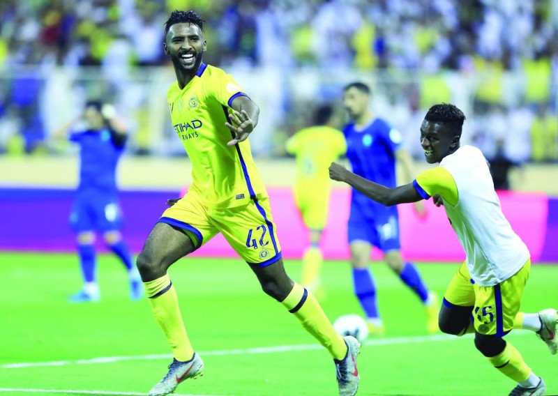 البريكان يهدي النصر الأمان