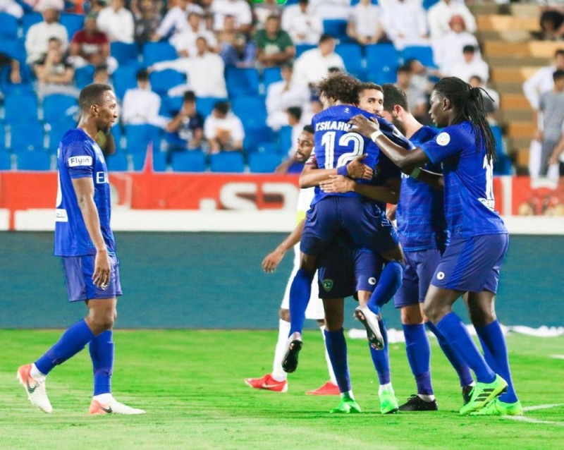 «الهلال» يهزم «الرائد» بخماسية نظيفة