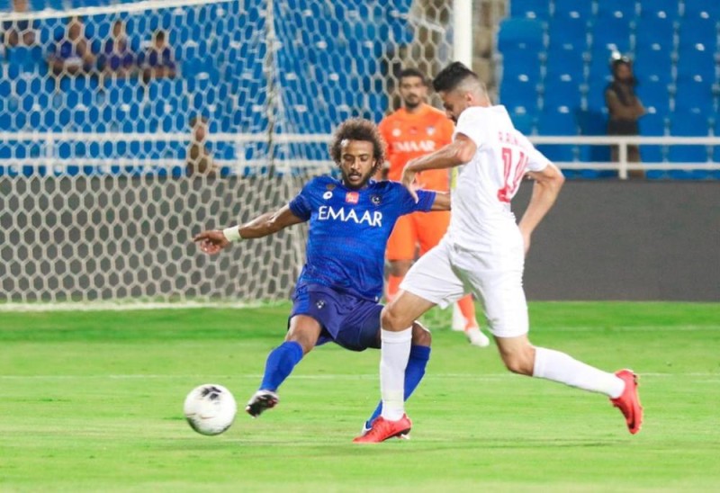 «الهلال» يهزم «الرائد» بخماسية نظيفة