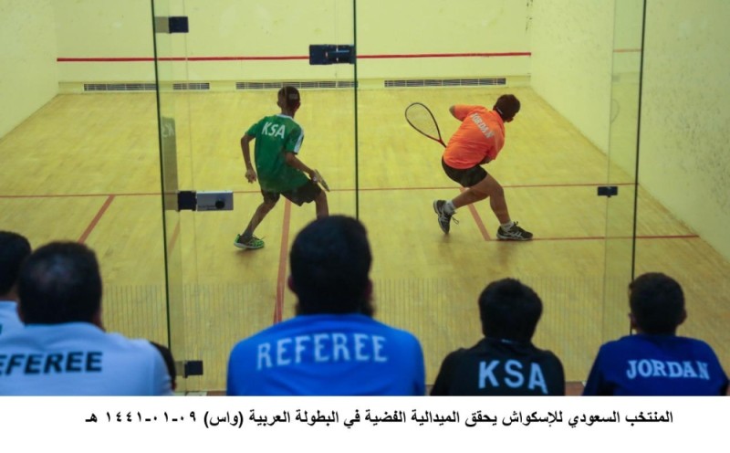 منتخب الإسكواش يحقق 'فضية ' العربية
