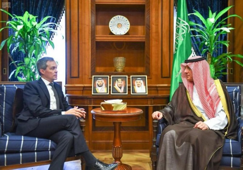 الجبير يبحث العلاقات الثنائية مع سفير البرازيل