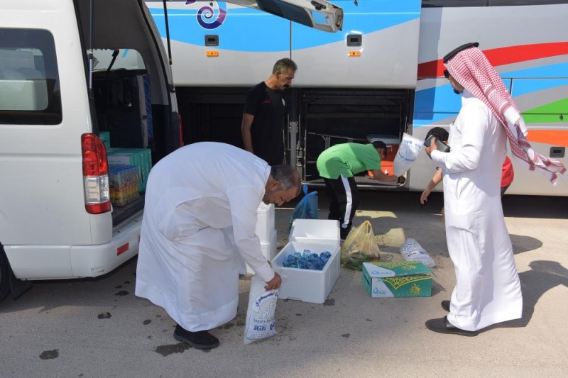 جماهير الأخضر تغادر الى البحرين