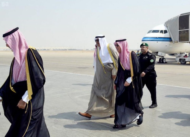 الجبير يستقبل وزير الخارجية الكويتي