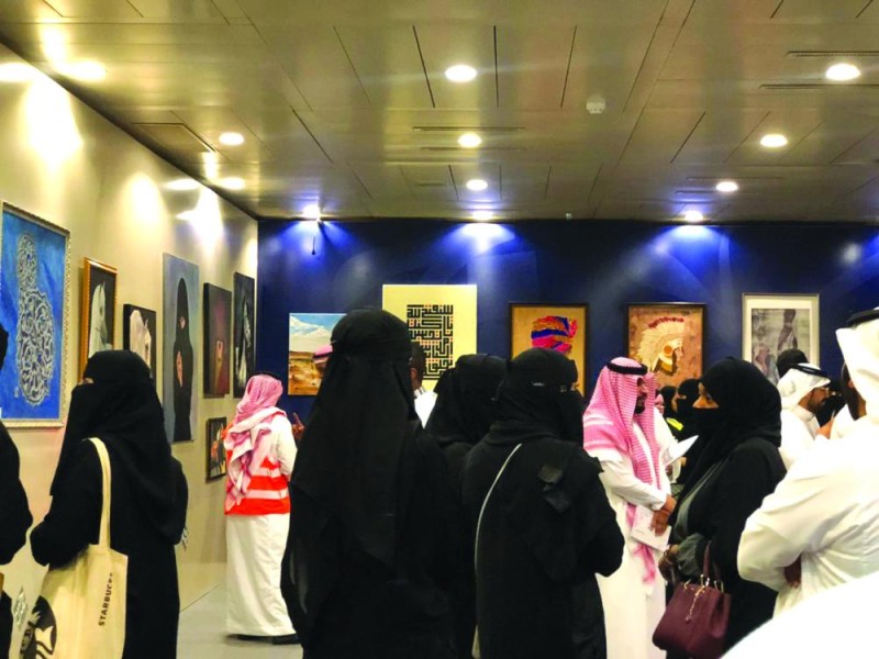 53 مشاركا بمعرض «جسفت» الجبيل التشكيلي الأول